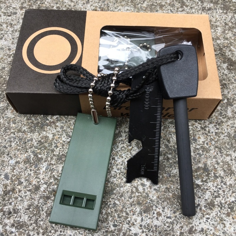 야외 생존 화덕 점화 키트, 페로세륨 막대 플린트와 다 - Magnesium Fire Starter 리뷰 및 가격