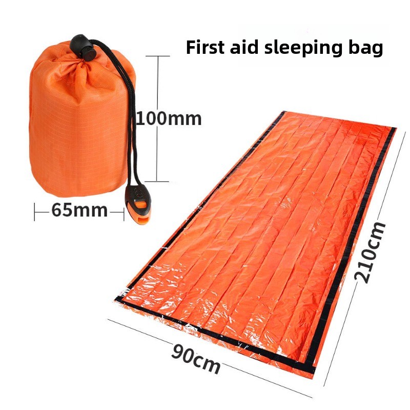 응급 비비 슬리핑백 PE 알루미늄 호일 보온 생존 담요 - Bivy Bag Emergency 리뷰 및 가격