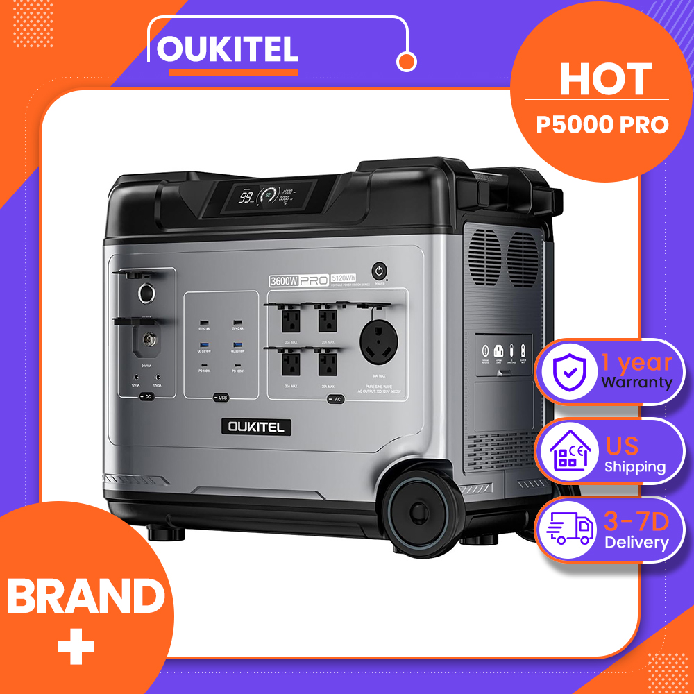 OUKITEL P5000 Pro 휴대용 전력 공급 장치 - Solar Emergency Charger 리뷰 및 가격